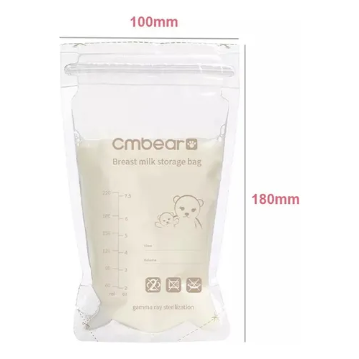 Miniatura 5 de Bolsa para leche materna x30 U